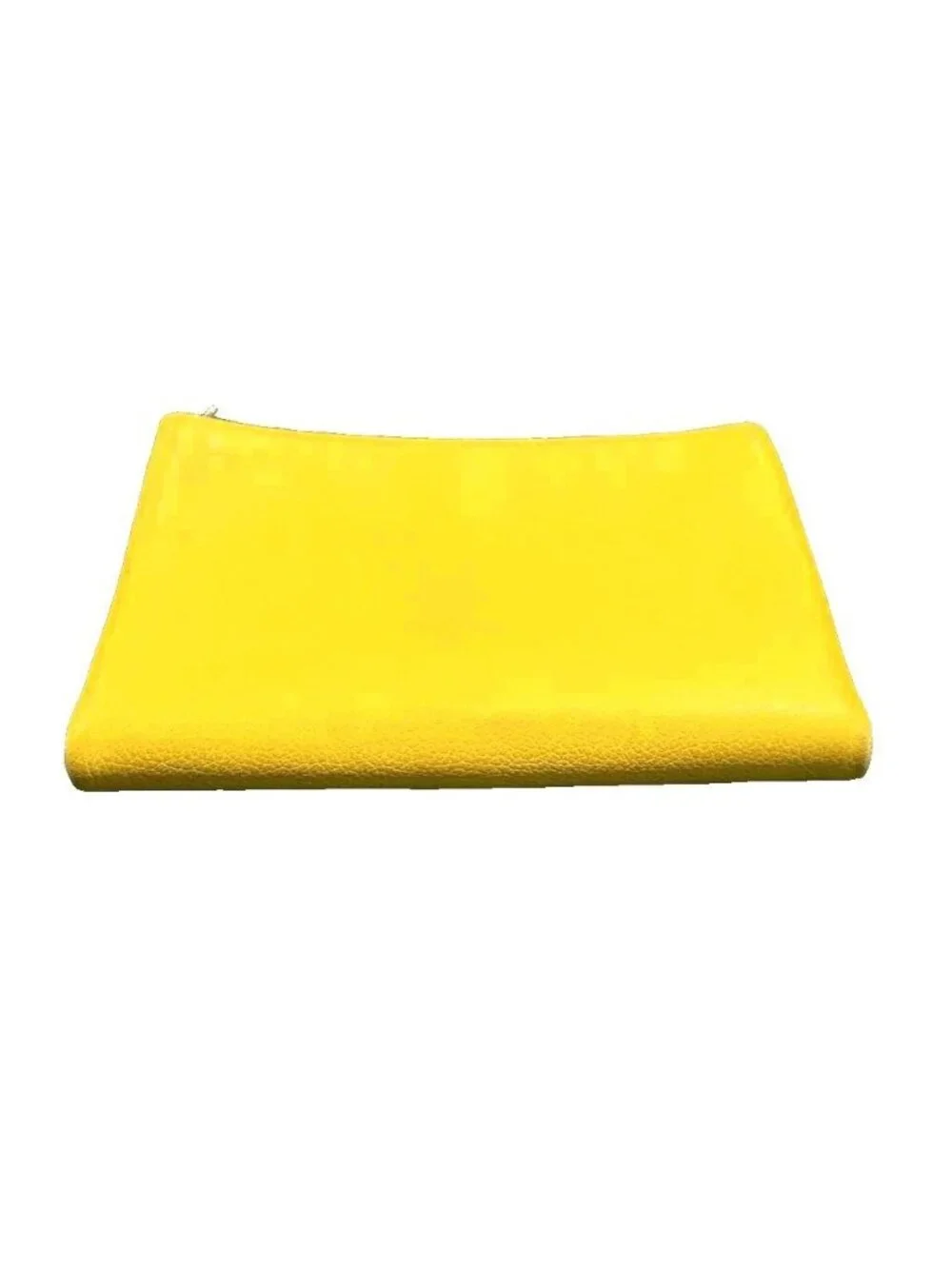Hermes Pouch Leather Yellow